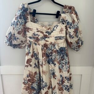 A&F Emerson Poplin Sleeve Mini Dress